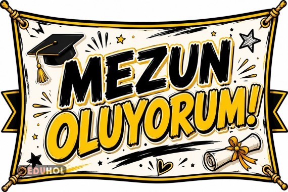 4.SINIFLAR İCİN MEZUNİYET POSTERİ