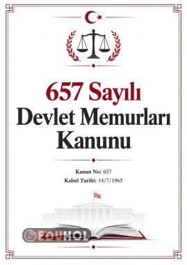 657 Sayılı Devlet Memurları Kanunu