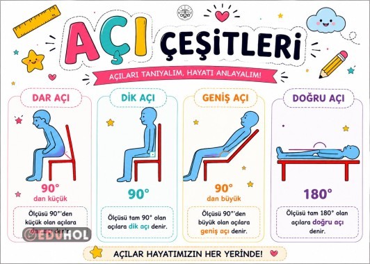 AÇI ÇEŞİTLERİ (POSTER)