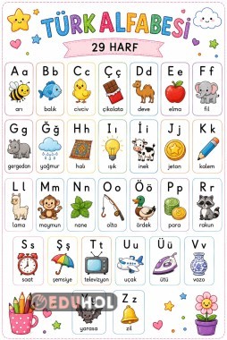 ALFABE POSTER (84×126 CM )