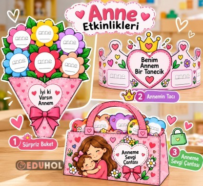 🌸 “ANNE” YAZMAYI ÖĞRENİYORUZ 🌸