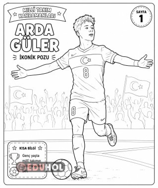 Arda Güler Boyama Sayfası
