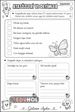 Atasözleri ve Deyimler