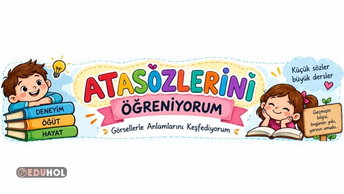 Atasözlerini Öğreniyorum – Görsellerle Anlamlarını Keşfediyorum