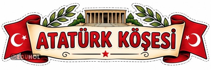 Atatürk Köşesi Başlık Poster
