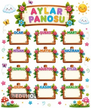 Aylar Panosu (65×77cm)