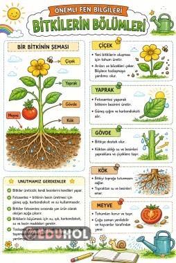 Bitkinin Bölümleri(poster)