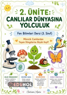 🌿 Canlılar Dünyasına Yolculuk – 3. Sınıf Fen Bilimleri Etkinlik Dosyası