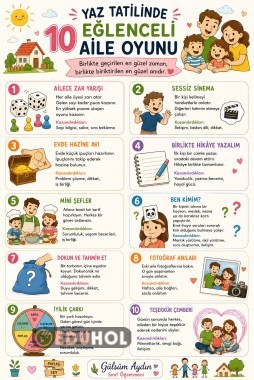Yaz Tatilinde 10 Eğlenceli Aile Oyunu