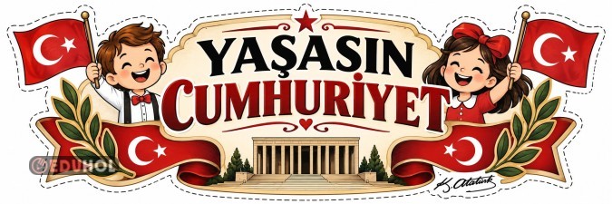 CUMHURİYET BAYRAMI PANO BAŞLIĞI