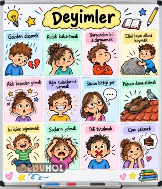 DEYİMLER (GÖRSEL)