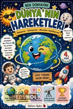 🌍 Dünyanın Hareketleri Dönüyorum • Dolanıyorum • Mevsimleri Keşfediyorum!