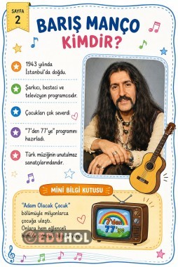 🎵 Barış Manço'yu Tanıyorum