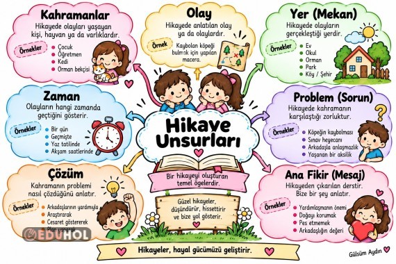 HIKAYE UNSURLARI