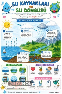 💧 Su Kaynakları ve Su Döngüsü