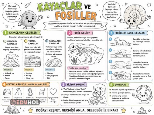 Kayaçlar ve Fosiller
