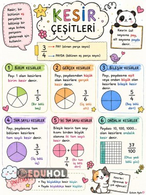 KESİR ÇEŞİTLERİ