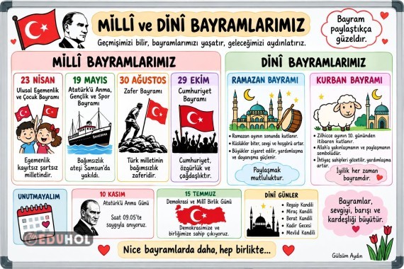 Millî ve Dini Bayramlarımız