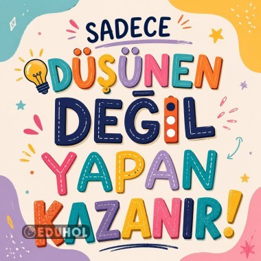 MOTİVASYON POSTERİ (59×59cm)