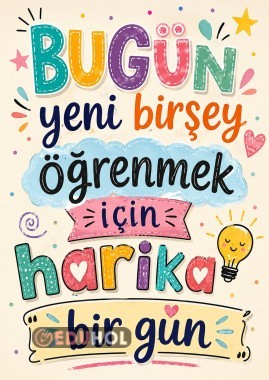 Motivasyon Posteri (59×84cm)