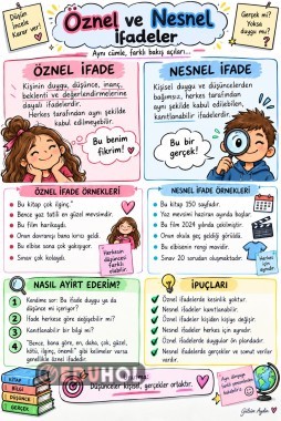 ÖZNEL VE NESNEL İFADELER