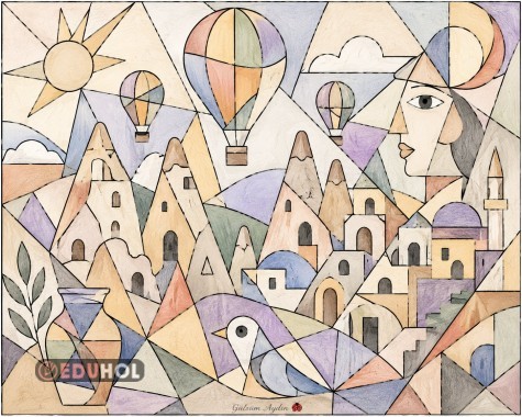 🎨 Picasso ile Kapadokya