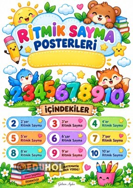 Ritmik Sayma Posterleri