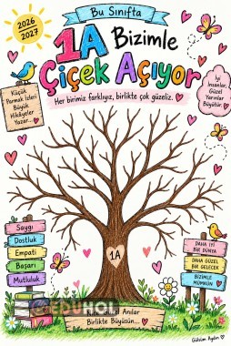 SINIFIM ÇİÇEK AÇIYOR (1ABCDEFG)