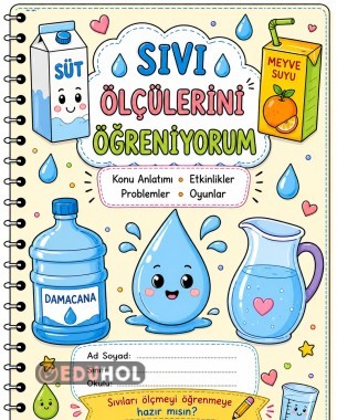 💧 SIVI ÖLÇÜLERİNİ ÖĞRENİYORUM 💧