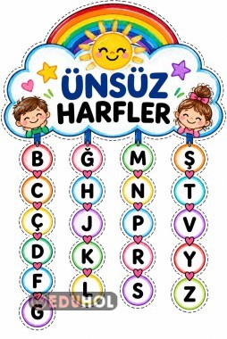Ünsüz Harfler Posteri