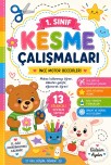 ✂️ 1. Sınıf Kesme Çalışmaları İnce Motor Becerileri Etkinlik Kitabı