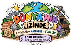 🌍 DÜNYA’NIN İZİNDE Kayaçlar • Madenler • Fosiller