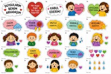 🧡 Duygularım Benim Arkadaşım – Sınıf Panosu ve Kes-Yapıştır Seti