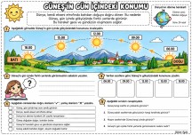 ☀️ GÜNEŞ’İN GÜN İÇİNDEKİ KONUMU
