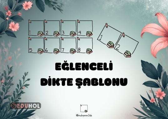 EĞLENCELİ DİKTE KAĞIDI