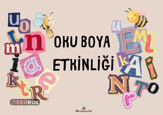 OKU BOYA ETKİNLİĞİ M SESİ