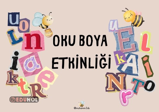 OKU BOYA ETKİNLİĞİ R SESİ