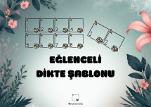 EĞLENCELİ DİKTE KAĞIDI