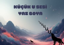 KÜÇÜK U SESİ YAZ BOYA