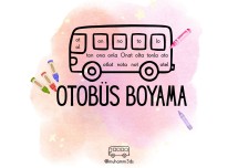 OTOBÜS BOYAMA ( O SESİ HECE/KELİME )