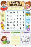ANETİL KELİME AVI RENKLİ VE RENKSİZ