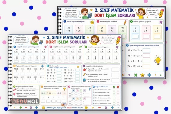 Dört İşlem Soruları ve Problemler