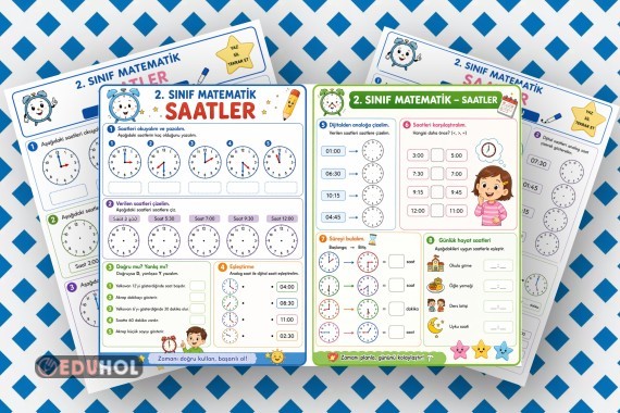 Saatler Çalışma Sayfaları