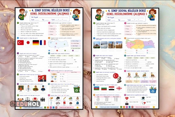 Sosyal Bilgiler Dersi Genel Değerlendirme Çalışmaları