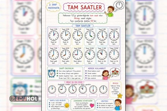 Tam Saatler Defter Notu
