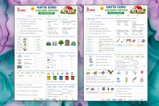 Fen Bilimleri Hafta Sonu Çalışma Sayfaları