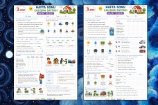Hayat Bilgisi Hafta Sonu Çalışma Sayfaları