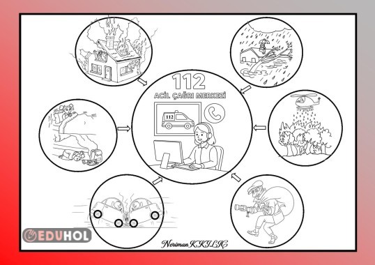 112 ACİL ÇAĞRI MERKEZİ-Boyama