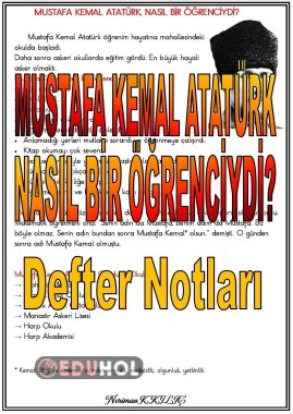ATATÜRK NASIL BİR ÖĞRENCİYDİ?- Defter Notları