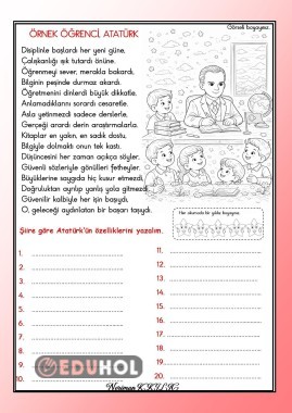 ATATÜRK NASIL BİR ÖĞRENCİYDİ- Okuma-Anlama-2